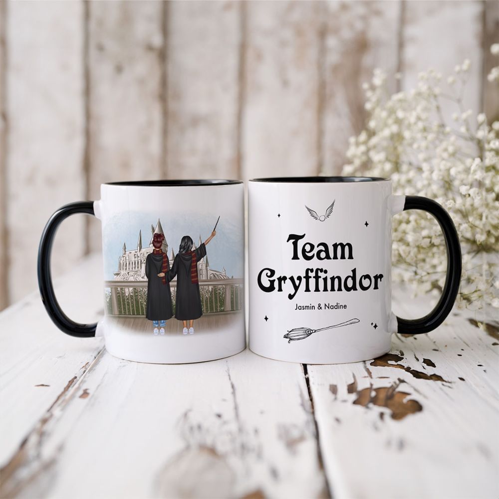Personalisierbare Tasse Zauberinnen