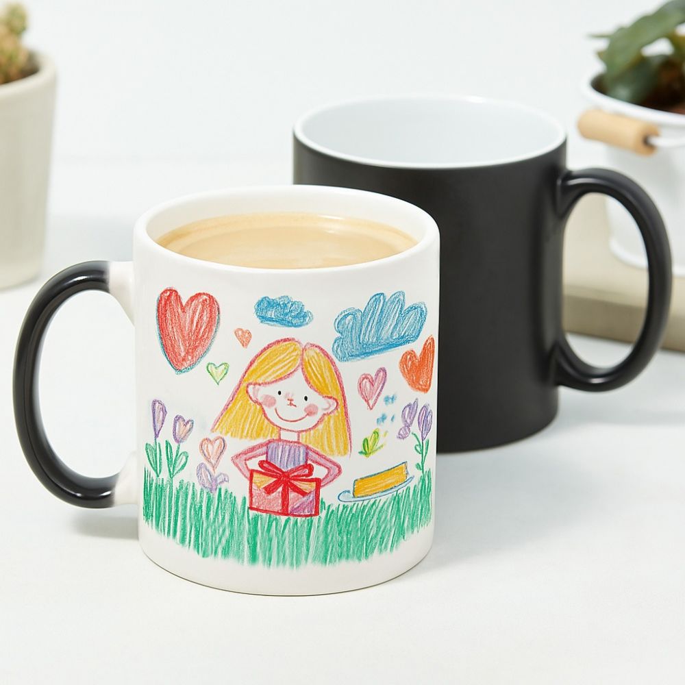 Personalisierbare Tasse mit deiner Zeichnung
