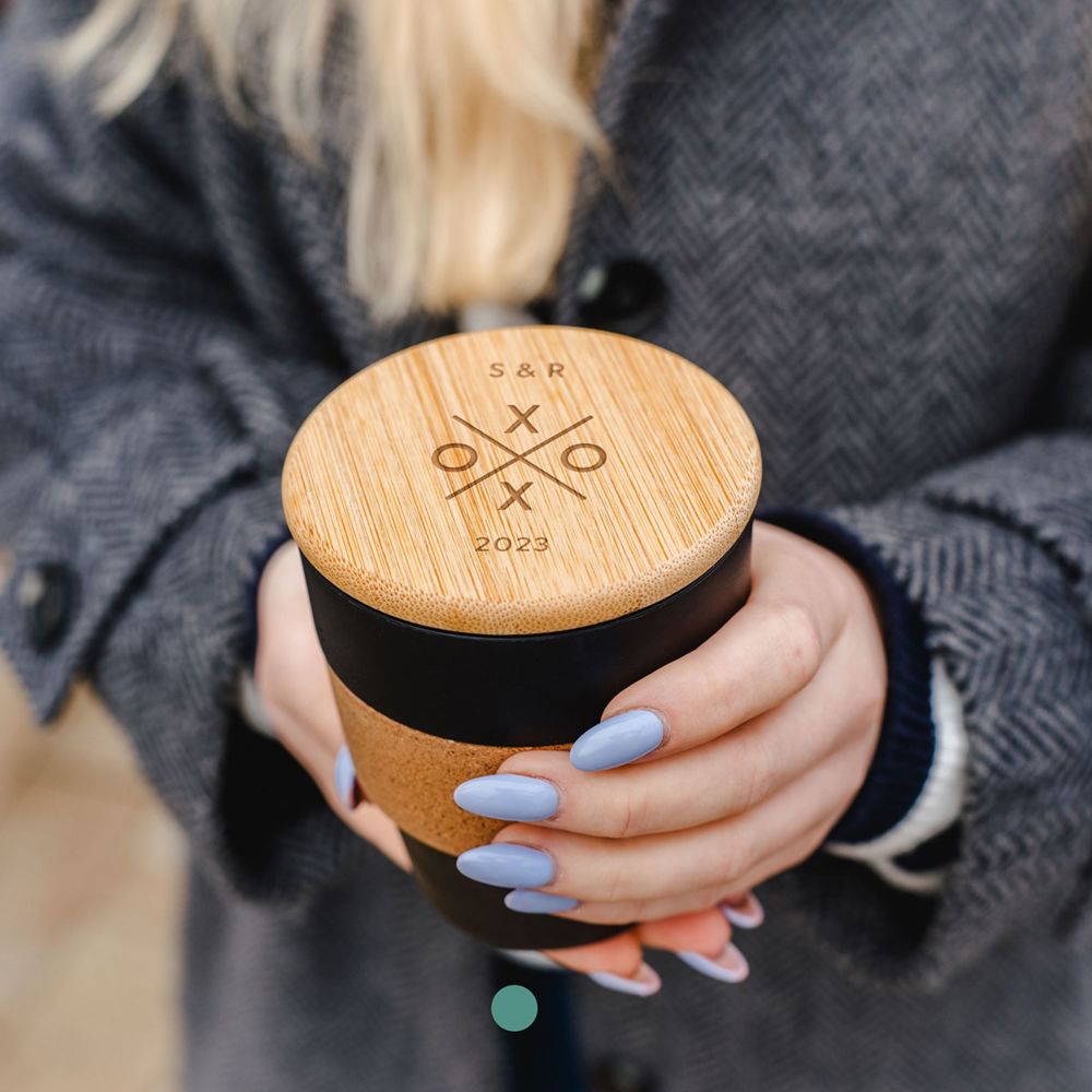 Personalisierbarer Kaffeebecher mit Namen
