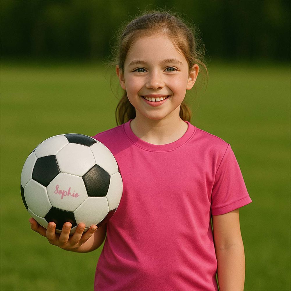 Personalisierbarer Fußball mit Namen