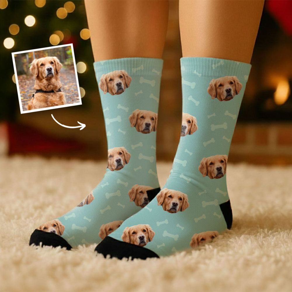 Personalisierbare Socken mit deinem Haustier