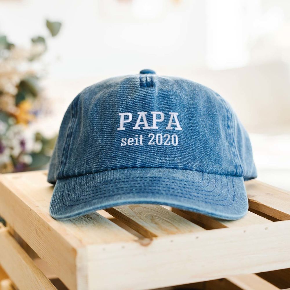 Personalisierbare Kappe mit 2 Zeilen Text