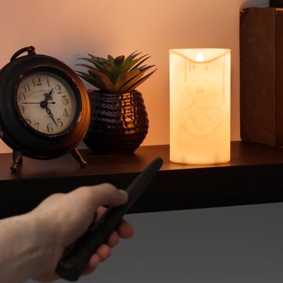Harry Potter LED-Kerze mit Zauberstab-Fernbedienung