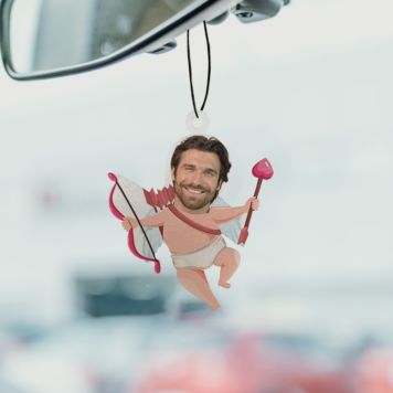 Personalised Cupid car air freshener - Design