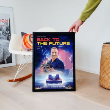 Personalised Back to the Future Movie Poster - Design