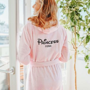 Personalised Luxury Princess Dressing Gown - Design