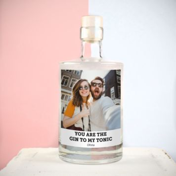 Personalised Gin with Photo Label - Design